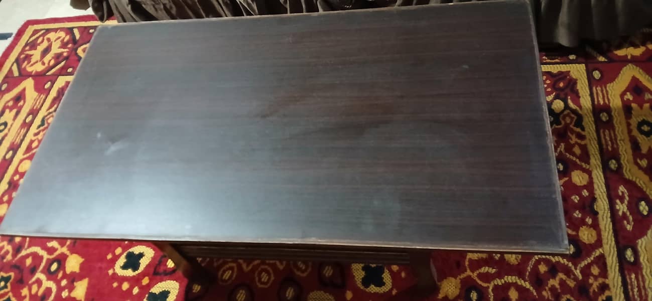 Brown Wood Table 2