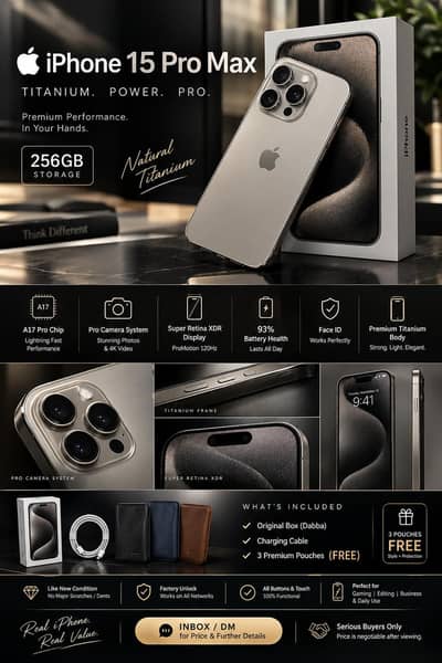 Apple iPhone 15 Pro Max