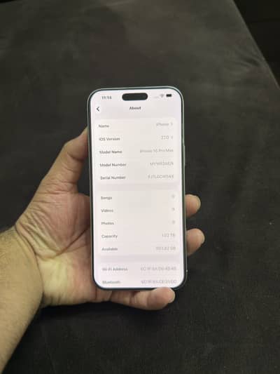 Apple iPhone 16 Pro Max 1 TB ( STORAGE )