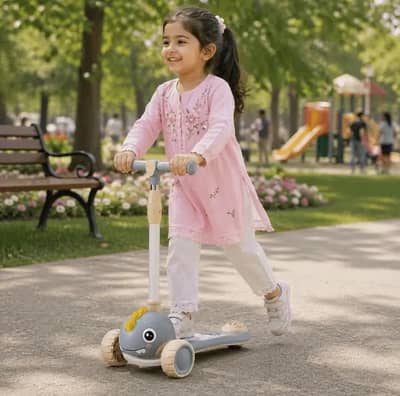 Dinosaur Adventurer 3-Wheel Kids Scooter – Premium Quality