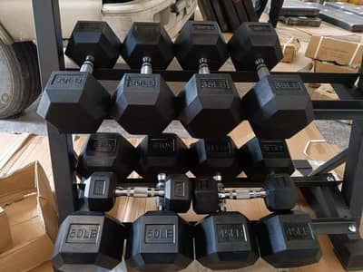 Hexagon Dumbbells