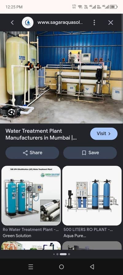 Water Filtration Plant for Sale.