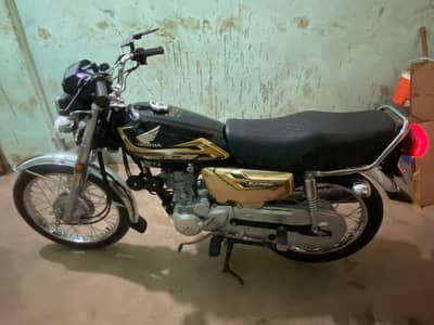 Honda CG 125 Golden Edition Urgent For Sale | Total Geniune |