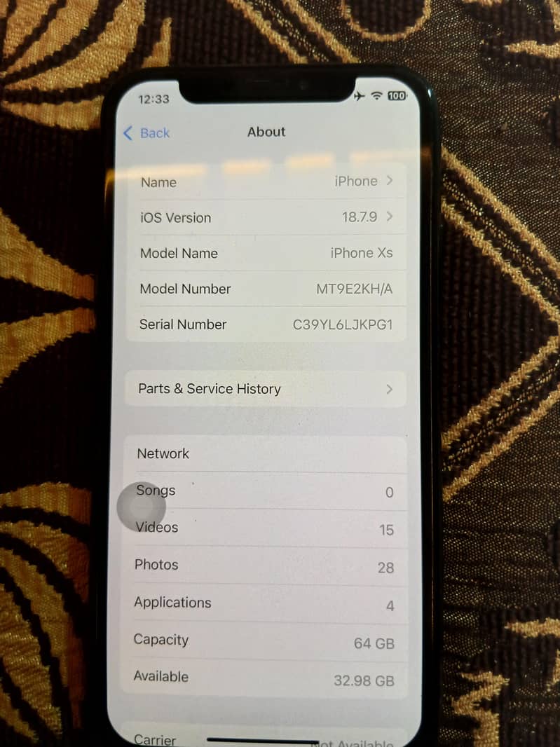 Apple iPhone XS 5