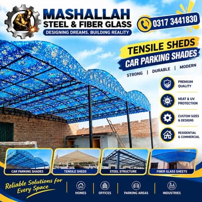 fiberglass shades - parking shades - fiberglass windows - fiber sheet
