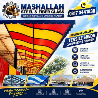 fiberglass shades - parking shades - fiberglass windows - fiber sheet