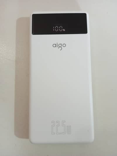 10000 Mah 3A Fast Charging Powerbank for sell by Aigo brand