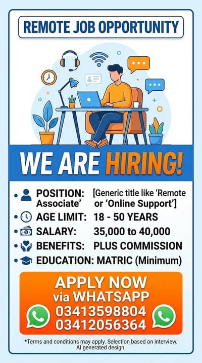 Remote job +923412056364Watsapp