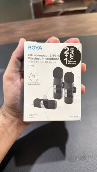 Boya v2 mic for IPhone
