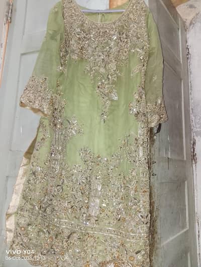 mehndi function dress