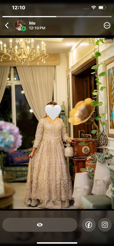 Walima bridal dress