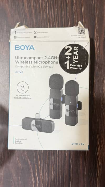 Boya v2 mic for iPhone