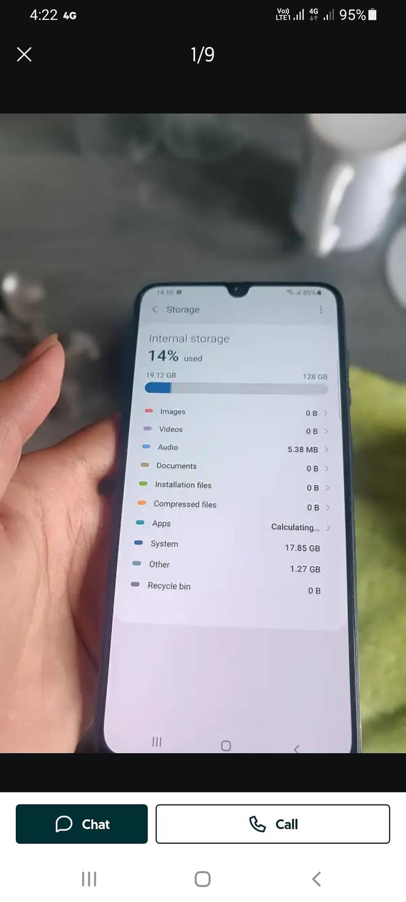 Samsung Mobile A70 2