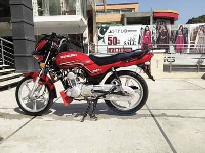 SUZUKI GD110 RED location ( Swat )