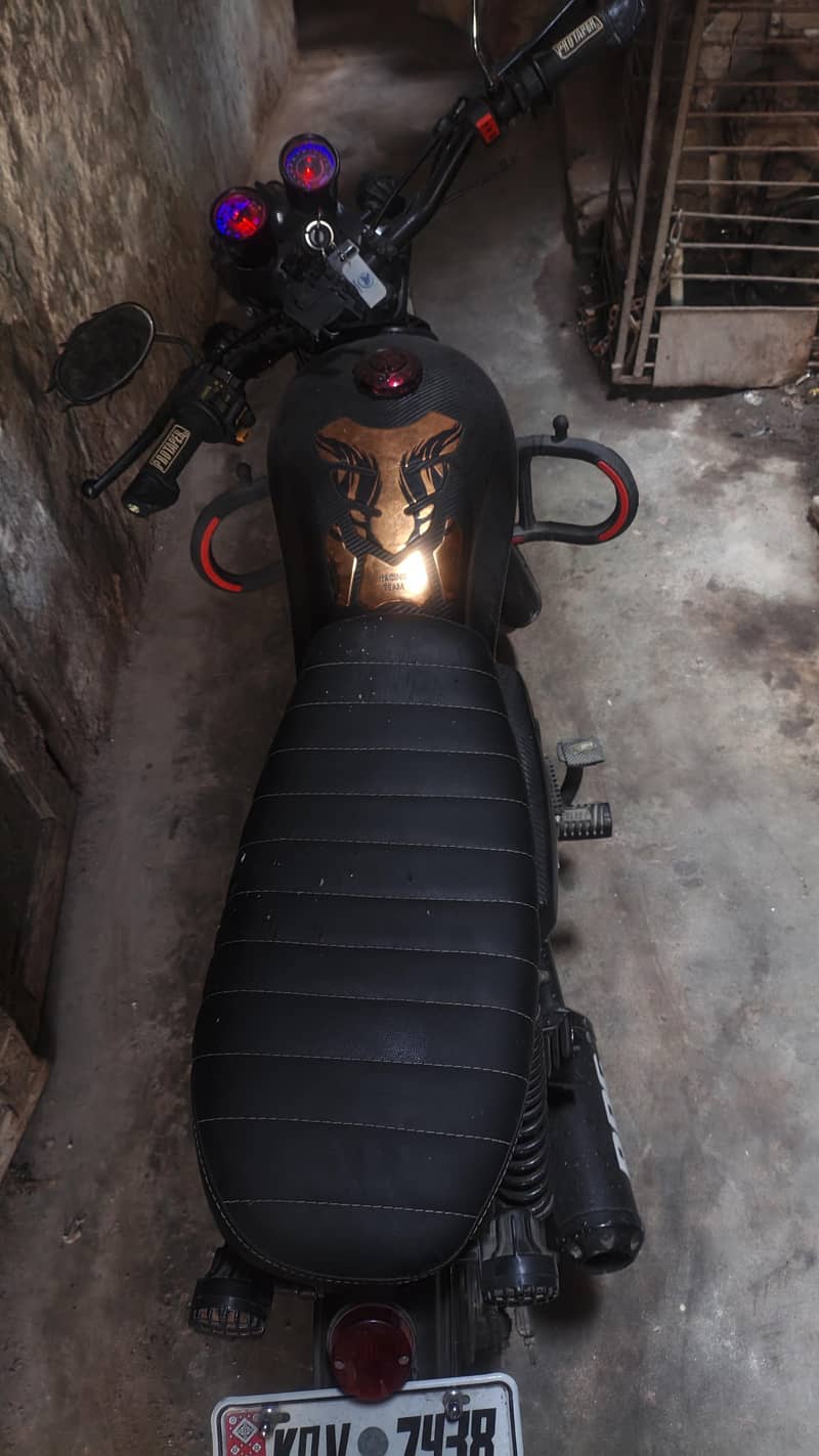 unique 70cc cafe racer converted 1