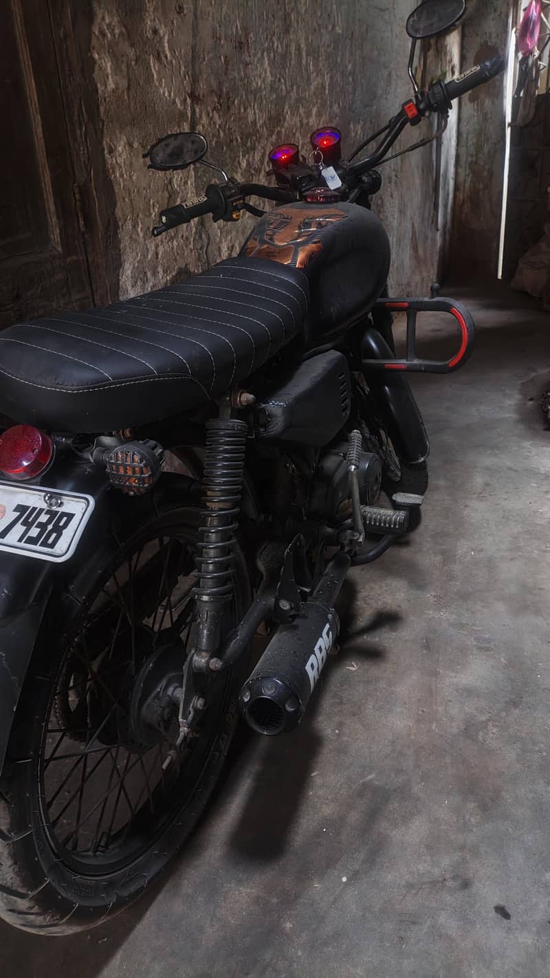 unique 70cc cafe racer converted 2