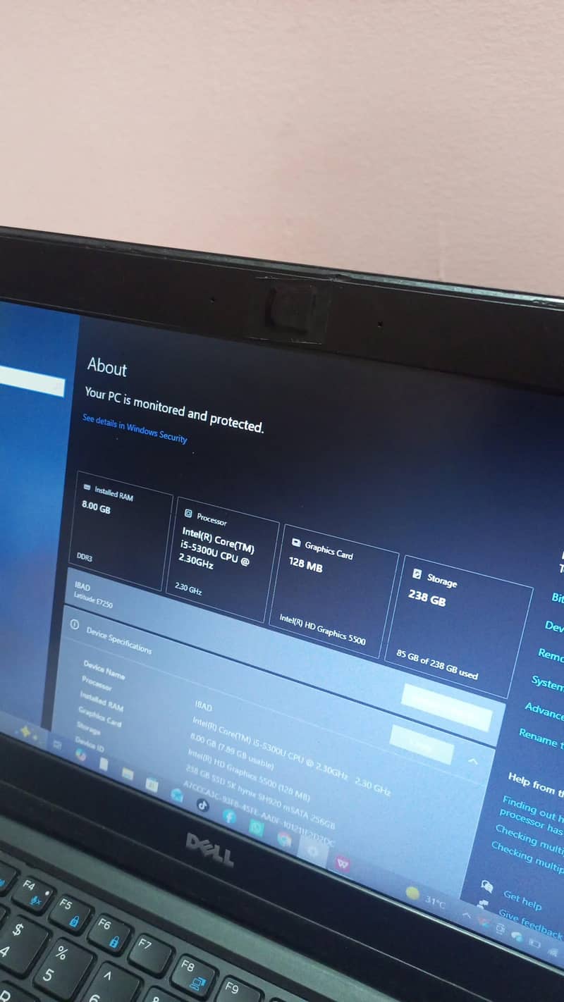 Dell laptop 1