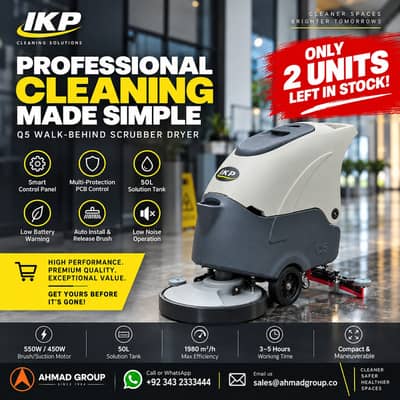 IKP Q5 Walk-Behind Scrubber