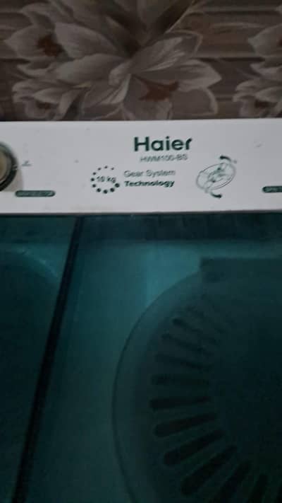 haier washing masheen and dryer