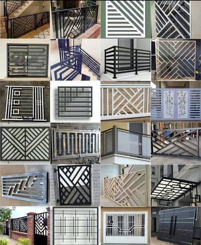 CNC Gate -Steel Gate - Double door gate - Iron Gate