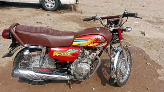 Honda CG 125 2026 | 6500 KM | PPF Laminated | Registered