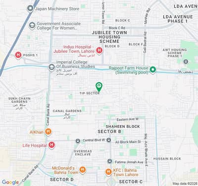 5 Marla plot for sale in E block near to canal garden