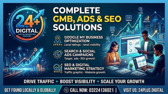 SEO, Digital Marketing & Google My Business (GMB) Services | Ads & Gr