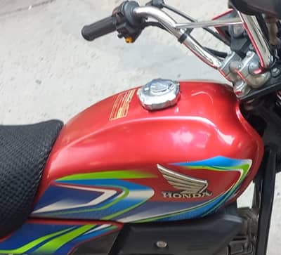 Honda brideor  red colour  registration all Punjab