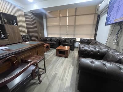 Office Table Chairs & 8 seter Sofa set