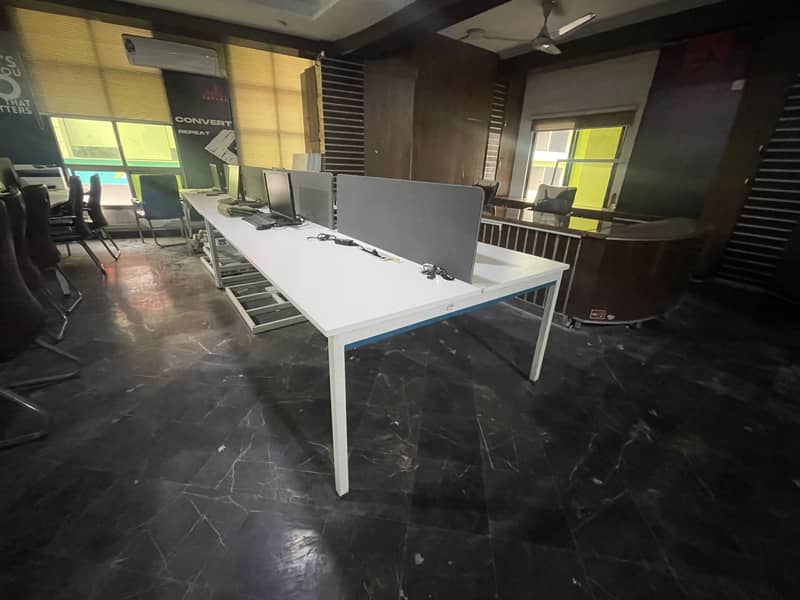 Office Table Chairs & 8 seter Sofa set 6