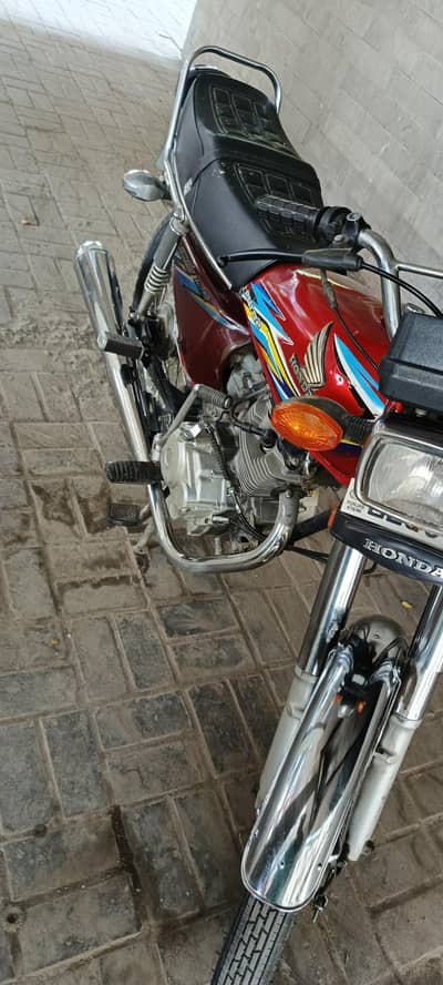Honda 125 cg 2017 B end model genuine fit bike