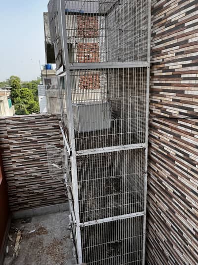 4 portion double angle cage watsap 03234736772