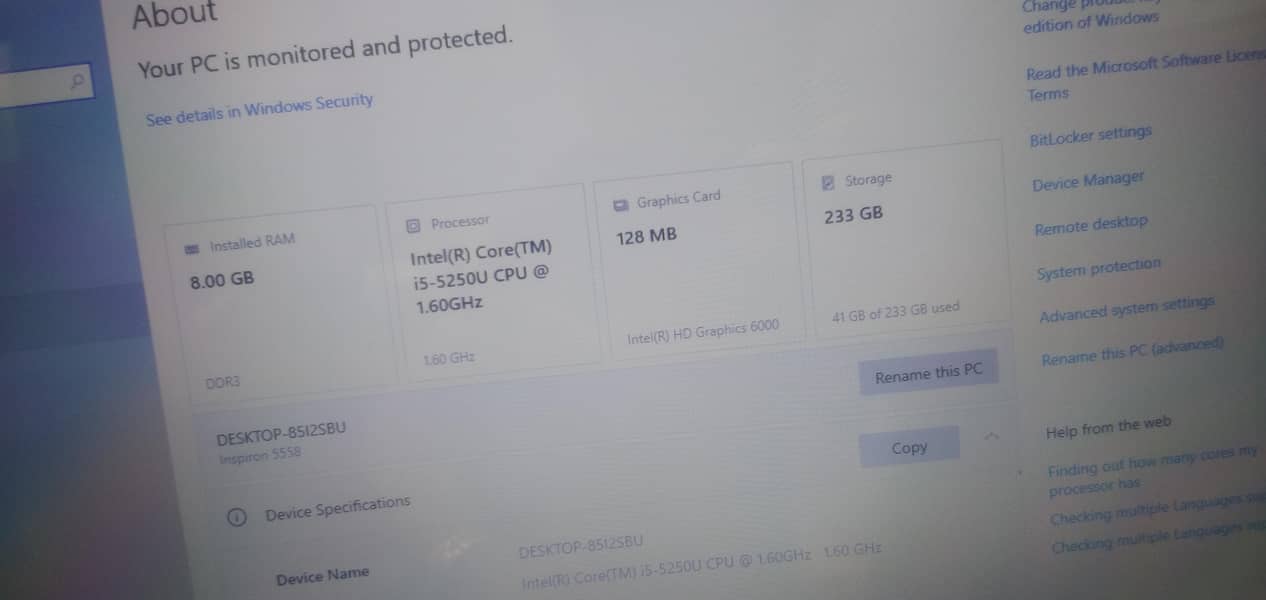 dell 5558 5