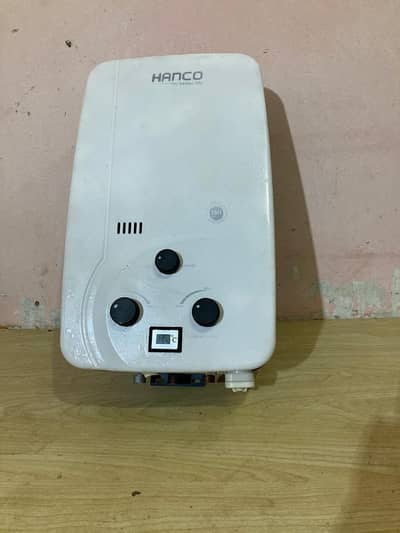 hanco instant geyser copper tank