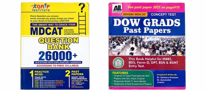 Dow Grads Past paper and Grip Institute Question Bank Practice Book
