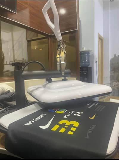 Bed heat press machine