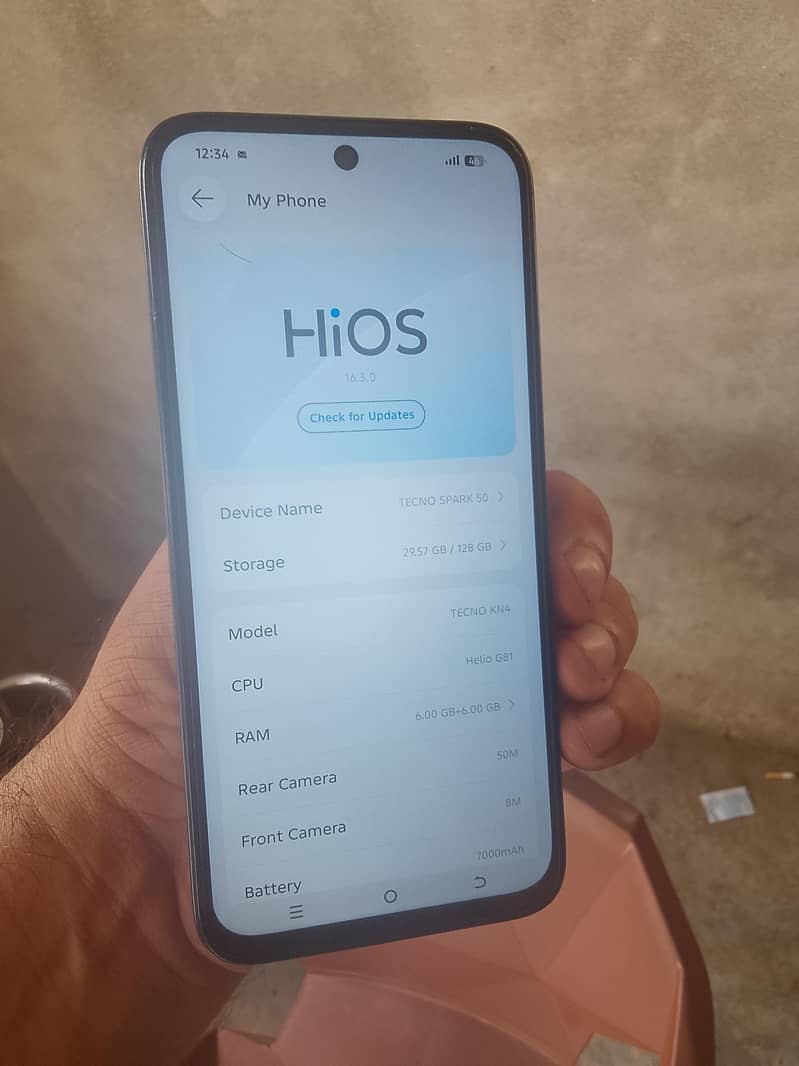 Tecno spake 50 4