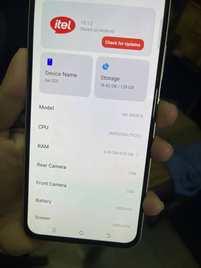 Itel S25 1