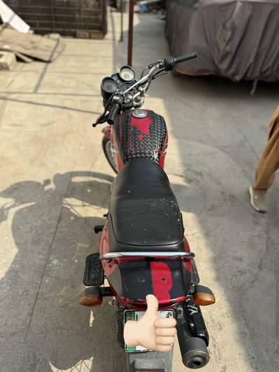 Yamaha YB 125Z 2018 – Red Color – Clear Documents – Bio Available