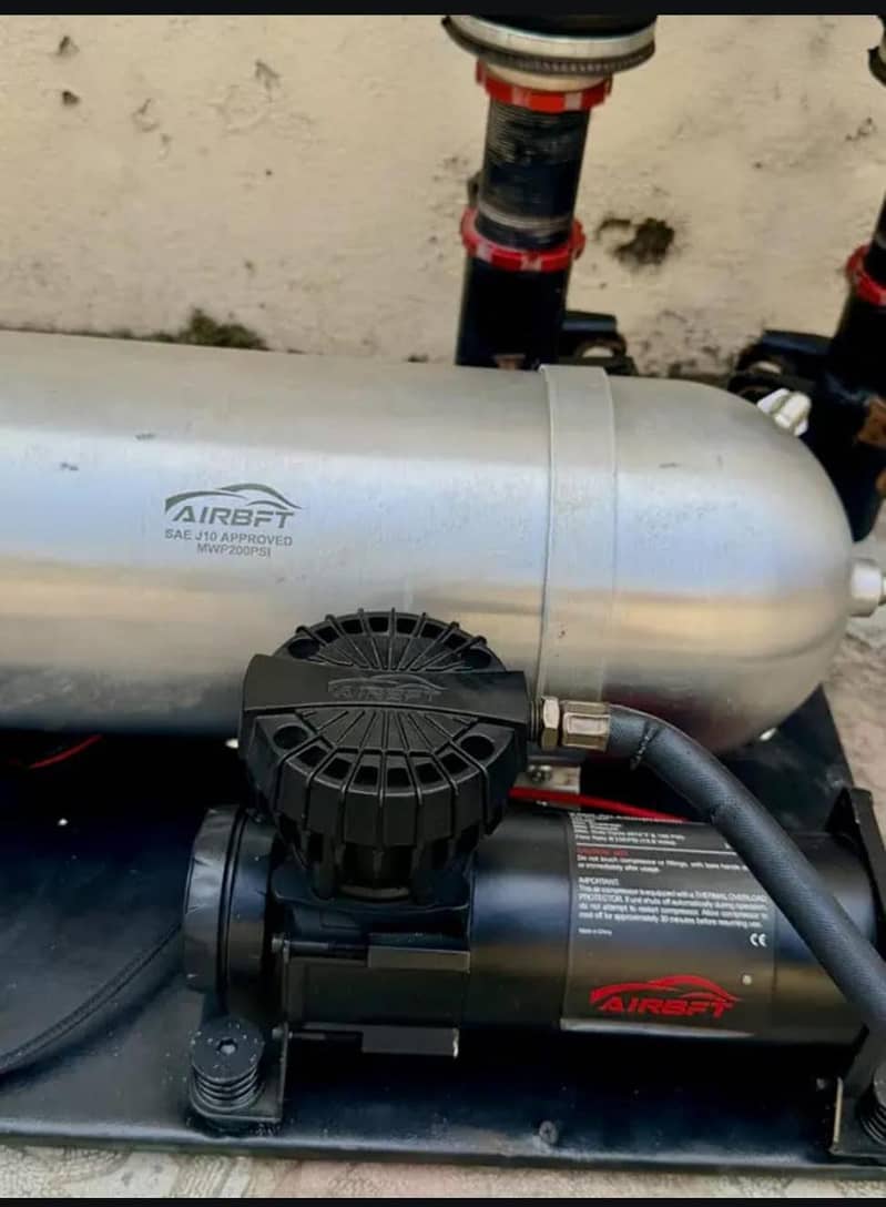 Suspensions and air compressor 3