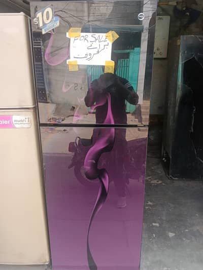 pel fridge good condition glass door