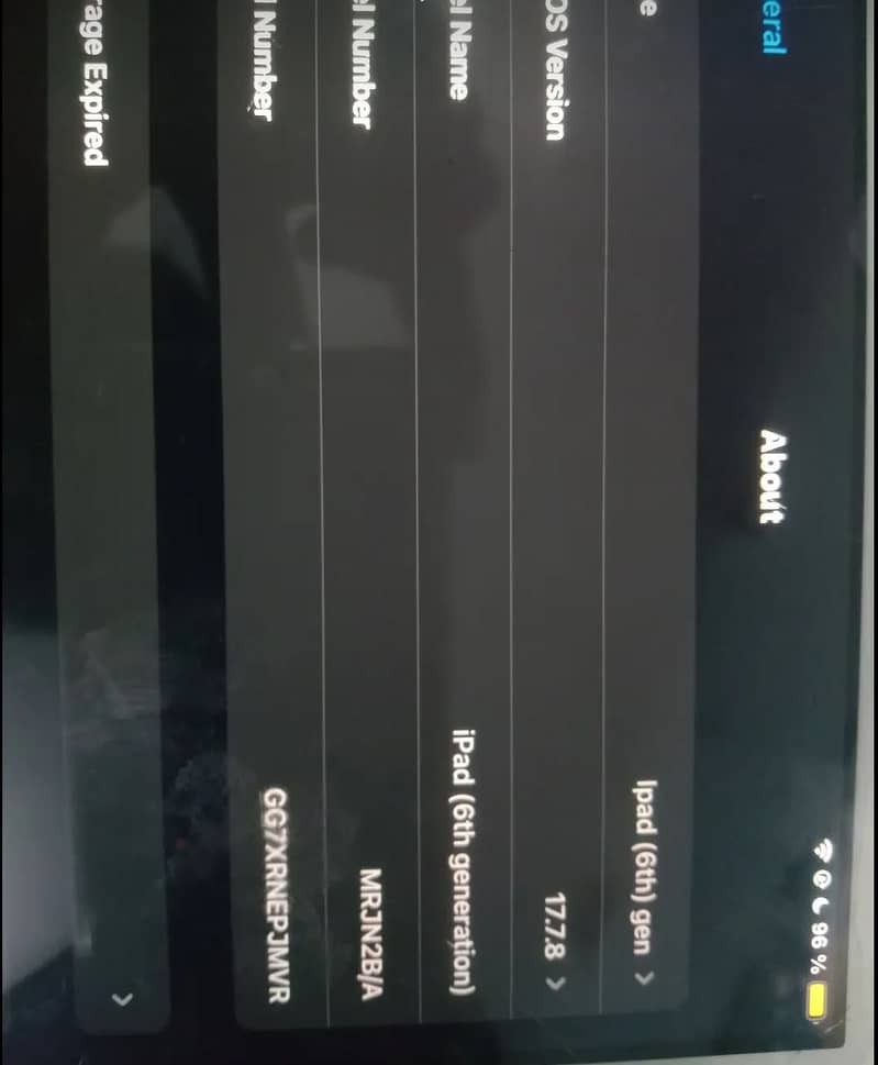 iPad 6th gen  2/32 2