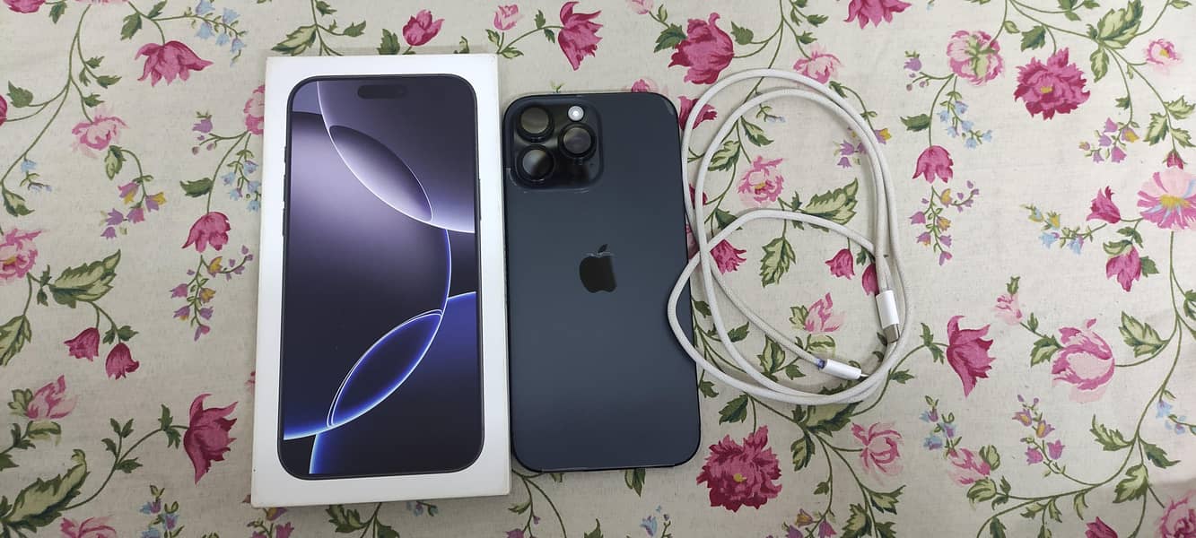 Apple iPhone 16 Pro Max Complete Box 0