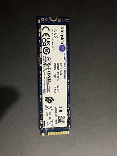 1tb Gen 4 Nvme Kingston 100% health 100% performance