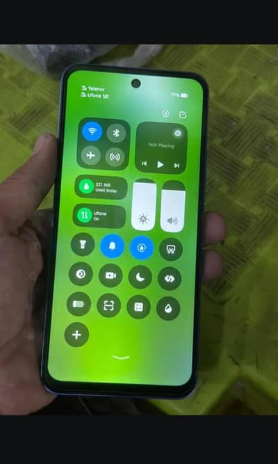 Infinix hot 60i  6/128 mobile With charger dual sims official pta