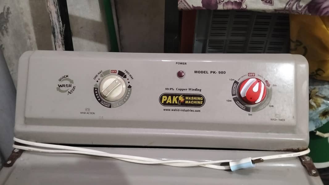Washing machine 1