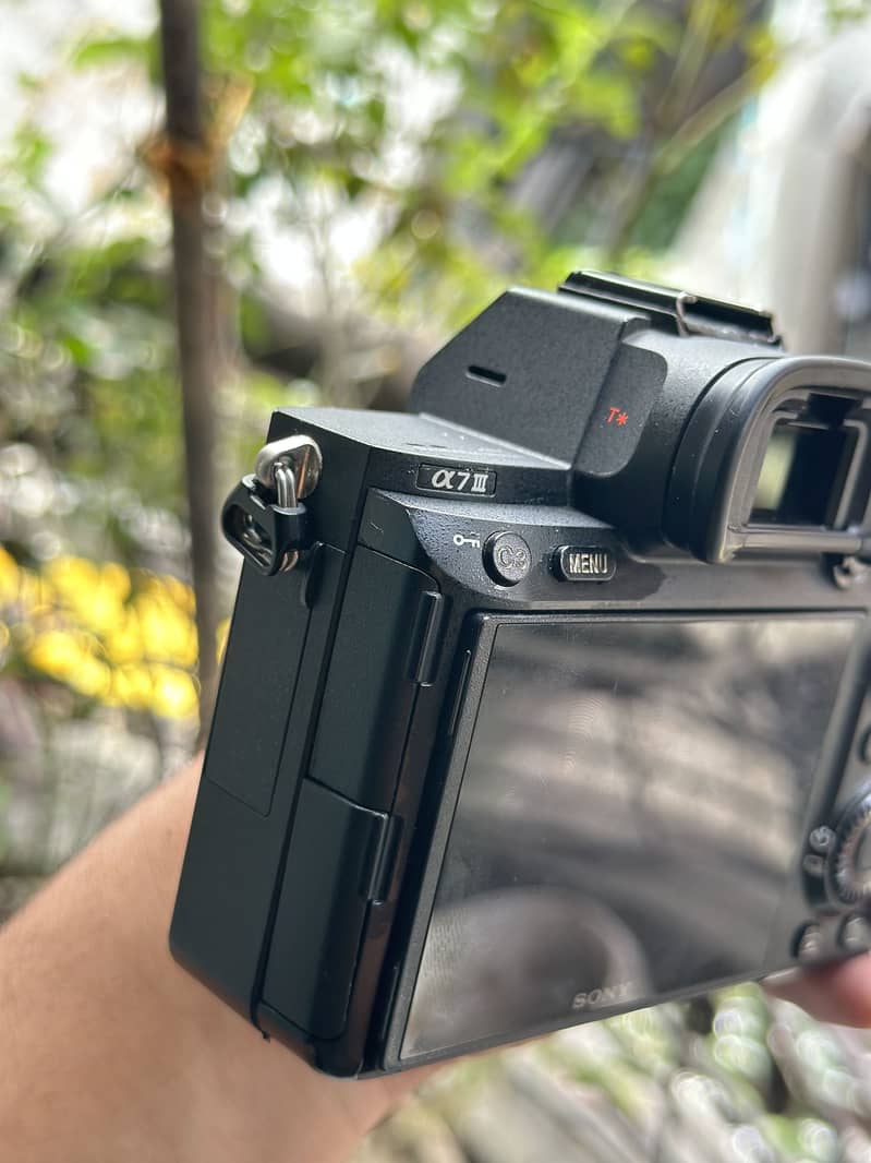 Sony A7iii mirror less camera 5