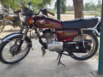 HONDA CG125 2021 Full Genuine Bike, New Condition
