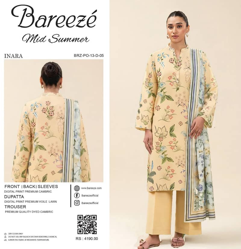 Bareeze 3PC 4
