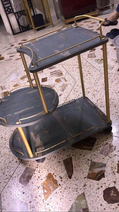 Serving Tea Trolley